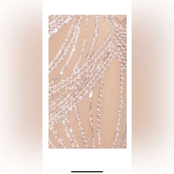 Bronx and Banco Elegant Sequin Evening Gown - Picture 4 of 6